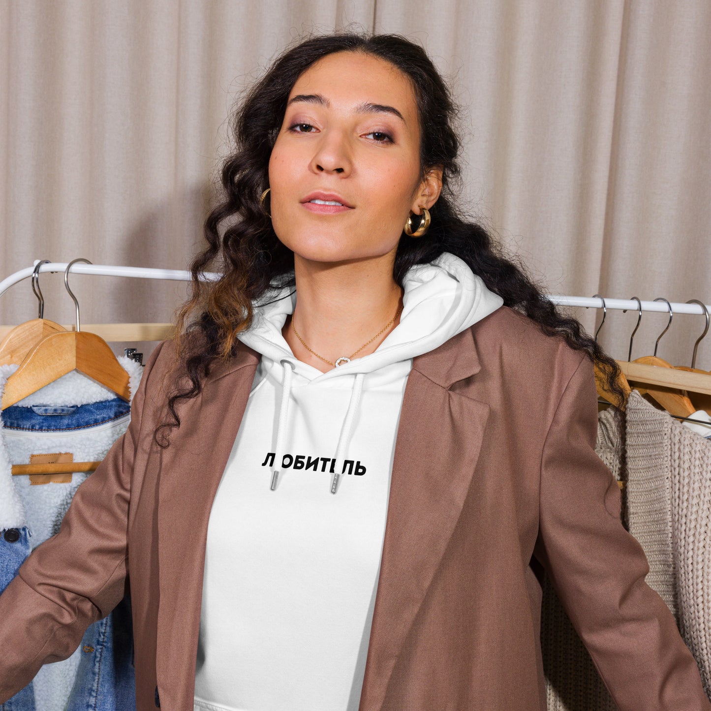 Unisex eco raglan hoodie