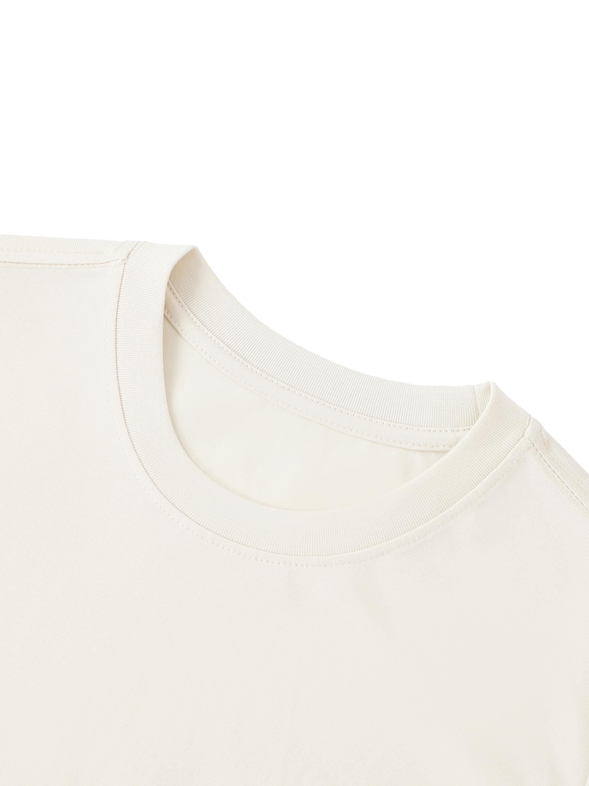 Счастливая Мама Трёх Ангелочков | Mom of Three Tee | Slim Fit Cotton T-Shirt | Motherhood Gift | Mom Life Top | Minimalist Top