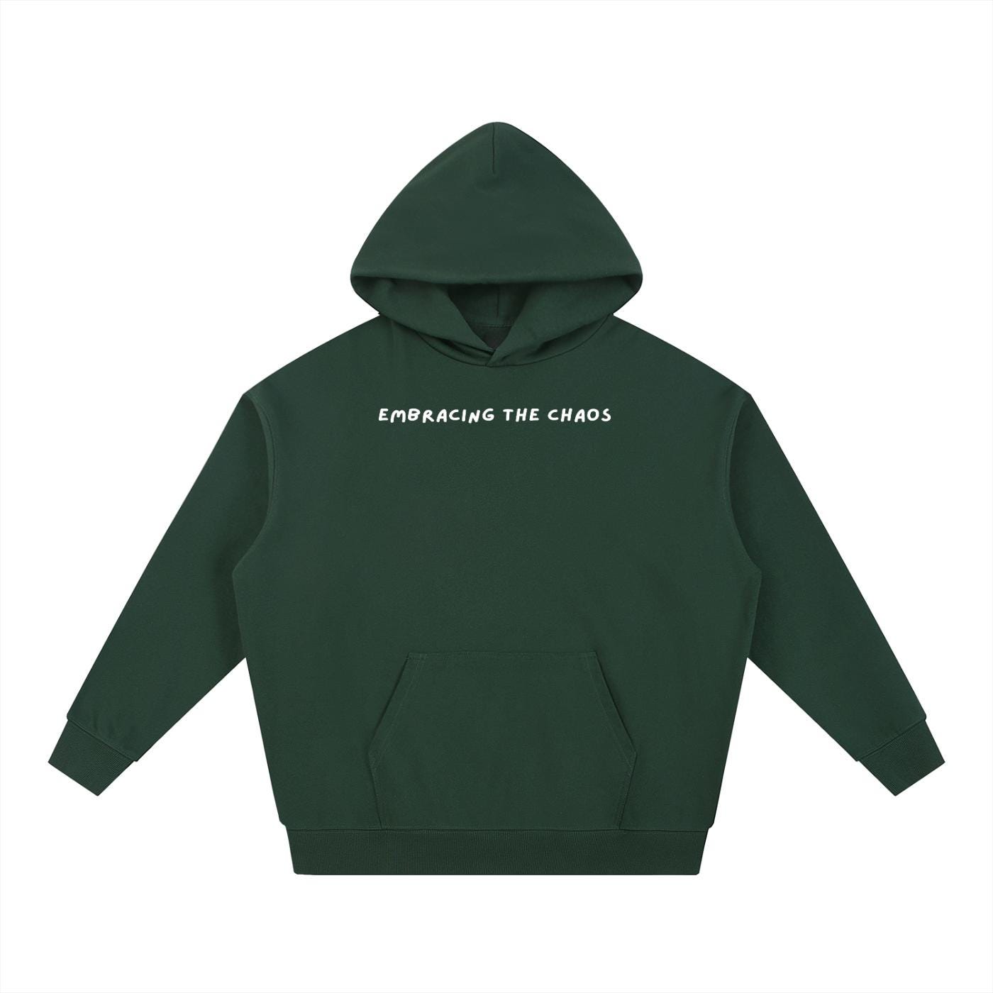 Embracing the Chaos Hoodie for Women | Heavyweight Cotton Blend Pullover Sweatshirt | Cozy Streetwear | Casual Everyday Mom Life Hoodie
