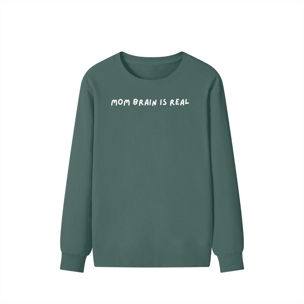 Mom Brain is Real | Unisex Classic Fit Crewneck Pullover | Cozy Cotton Sweater | Funny Mom Sweatshirt | Minimalist Streetwear