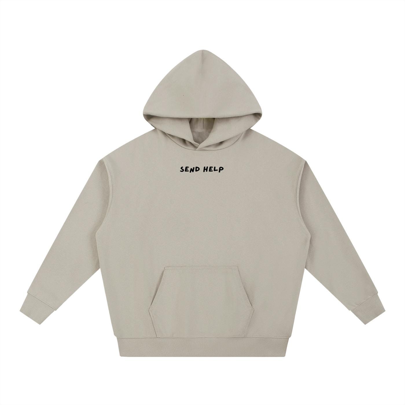 Send Help | Heavyweight Hoodie | Cotton Blend Pullover Hoodie | Trendy Streetwear Hoodie for Women | Funny Mother Hoodie | Gift for Her