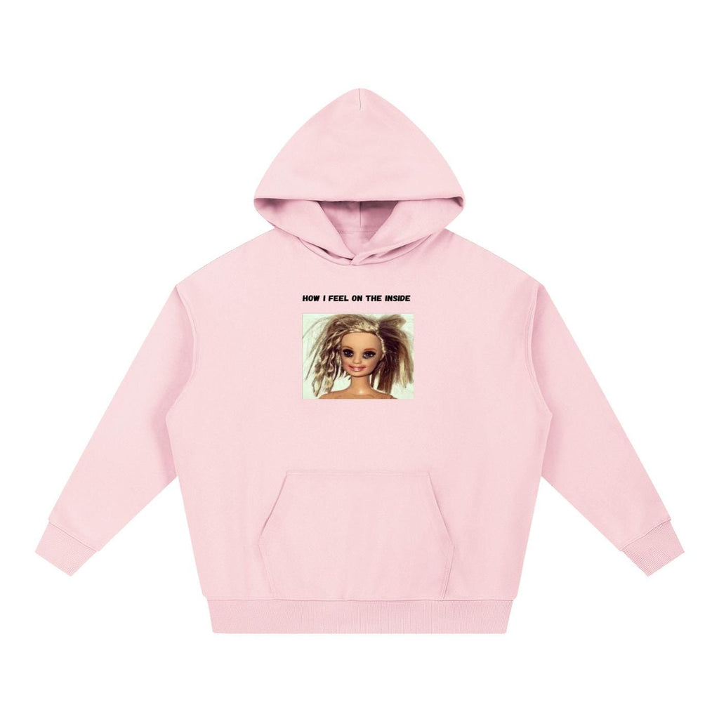How I Feel On The Inside | Heavyweight Cotton Blend Pullover | Funny Russian Meme Hoodie | Mom Life Humor Sweatshirt | Gift for Mom