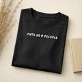Мать Не В Ресурсе | Slim Fit Cotton Blend T-Shirt | Minimalist Russian Mom Quote Graphic Tee | Funny Parenting Shirt Casual Wear