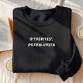 O’tyebites’, Pozhaluysta | Essential Heavyweight Crewneck Sweatshirt | Cozy Cotton Pullover | Minimalist Streetwear | Funny Meme Sweatshirt