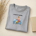 Ну Как Тут Не Пить | Slim Fit Cotton Blend Graphic Tee | Minimalist Russian Quote Shirt | Funny Humor Tee Casual Wear | Everyday Outfit