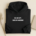 Da Blyat’, Skol’ko Mozhno | Heavyweight Hoodie | Cotton Blend Pullover Hoodie | Funny Russian Quote Hoodie | Casual Streetwear for Women
