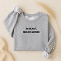 Da Blyat’, Skol’ko Mozhno | Oversized Crewneck Pullover | Funny Russian Meme Sweatshirt | Cozy Women’s Casual Wear | Streetwear Top