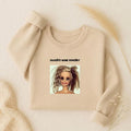 Налейте Маме Кофейку | Oversized Crewneck Pullover | Funny Russian Mom Coffee Shirt | Cozy Women’s Sweatshirt | Casual Wear