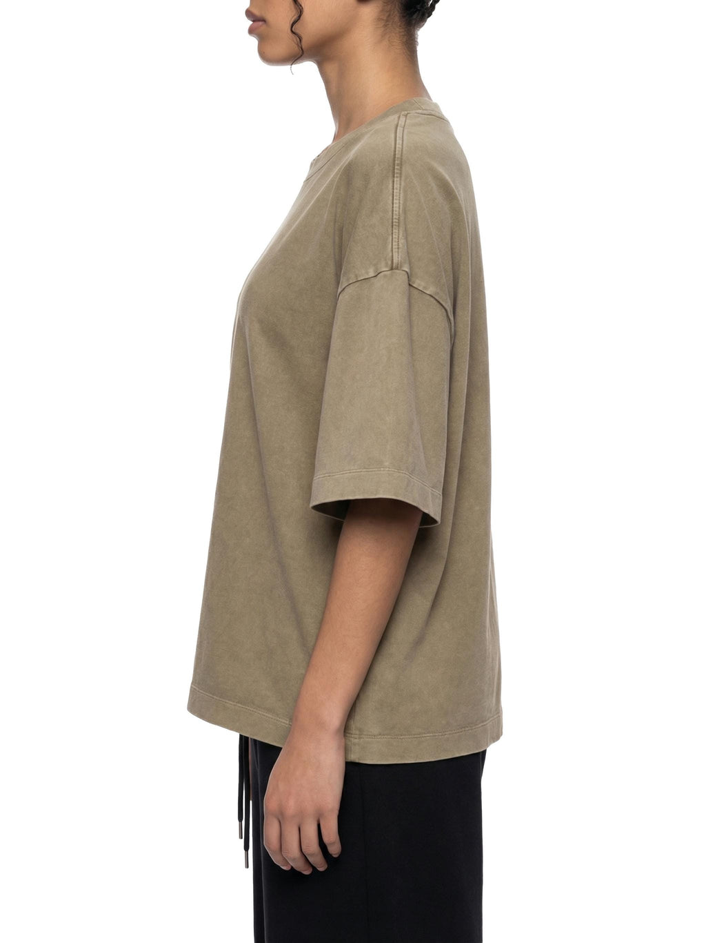 Вхламинго (сущ.) - Мать На Отдыхе Без Детей | Funny Russian Mom Shirt | Vintage Wash Oversized T-Shirt | Unisex Boxy Tee