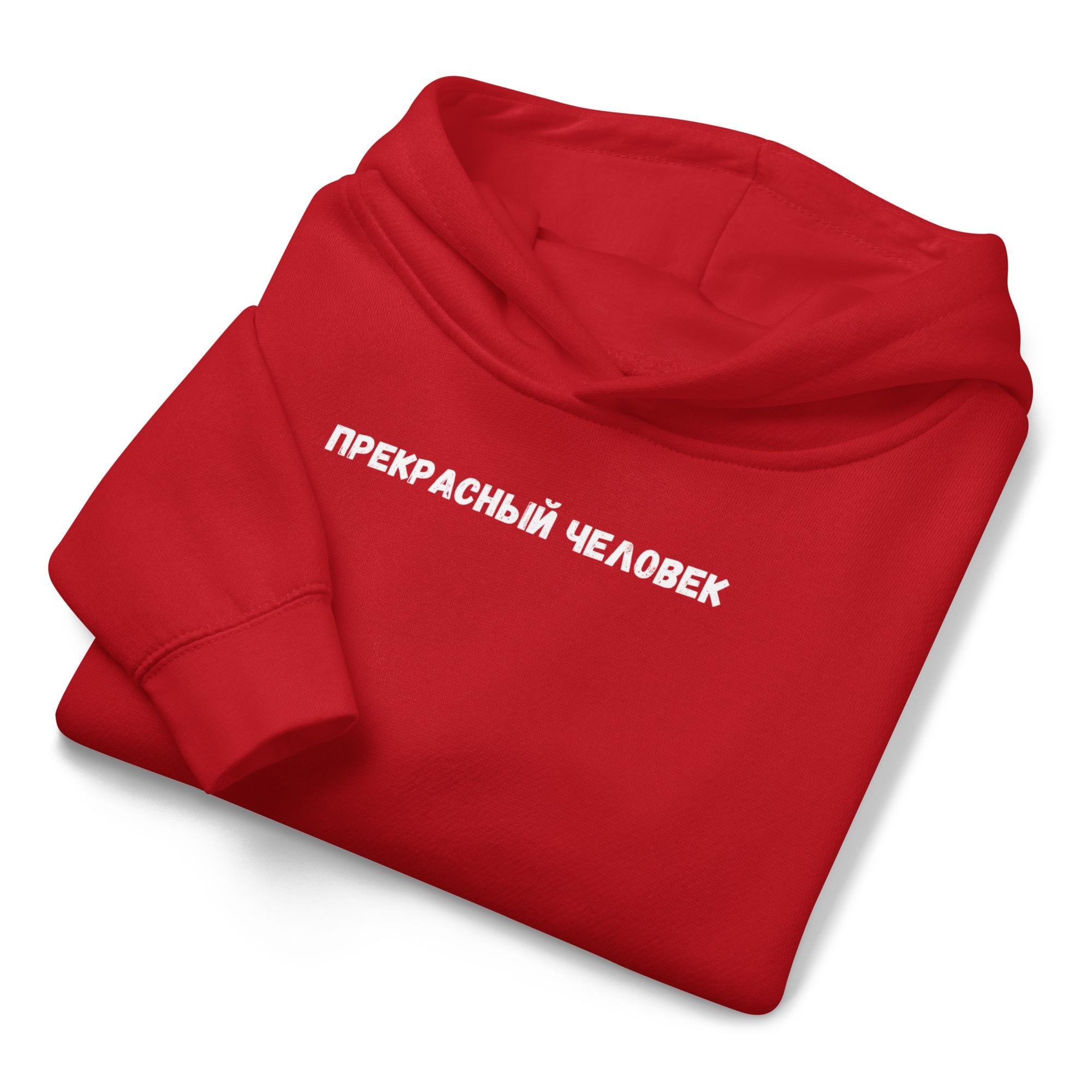 Прекрасный Человек | Kids Fleece Hoodie, Toddler Sweatshirt | Soft Warm Pullover for Boys Girls | Cozy Children Clothing