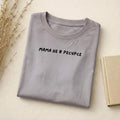 Мама Не В Ресурсе | Unisex Cotton T-Shirt | Slim Fit Graphic Tee | Minimalist Russian Quote Shirt | Funny Mom Life Tee
