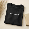 Легче Не Будет | Minimalist Quote T-Shirt | Soft Cotton Blend Unisex Tee | Slim Fit Casual Wear | Russian Text Shirt