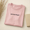 Легче Не Будет | Graphic Tee | Soft Cotton Blend T-Shirt | Unisex Slim Fit | Minimal Russian Text Shirt | Casual Wear