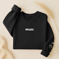 ПИЗДЕЦ | Oversized Crewneck Sweatshirt | Loose Fit Pullover Sweater | Funny Russian Meme Sweatshirt | Bold Humor Streetwear