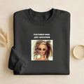 Счастливая Мама Двух Ангелочков | Cozy Crewneck Pullover | Russian Quote Mom Sweater | Cute Motherhood Shirt | Minimalist Cotton Blend Top
