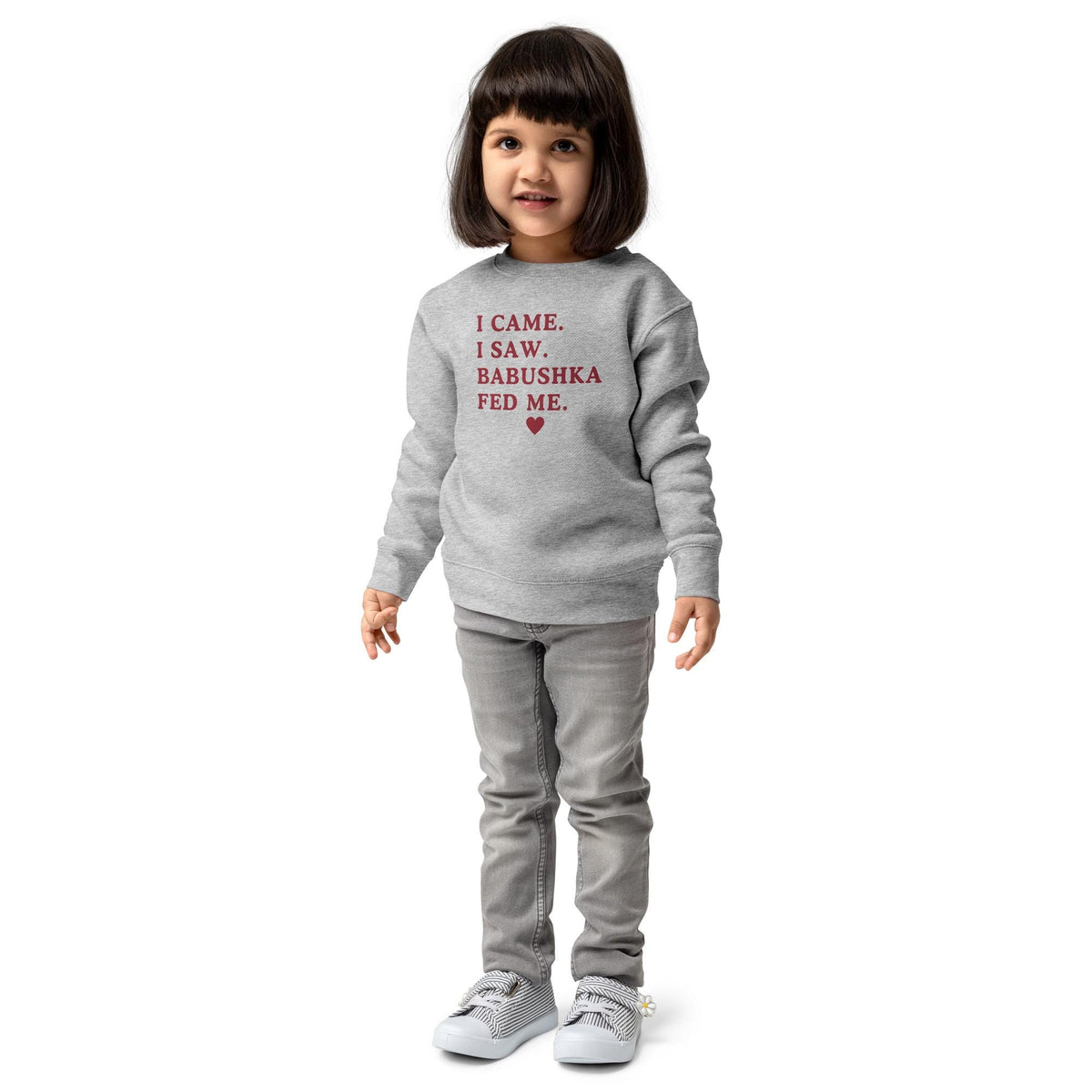 Sudadera de cuello redondo para niño