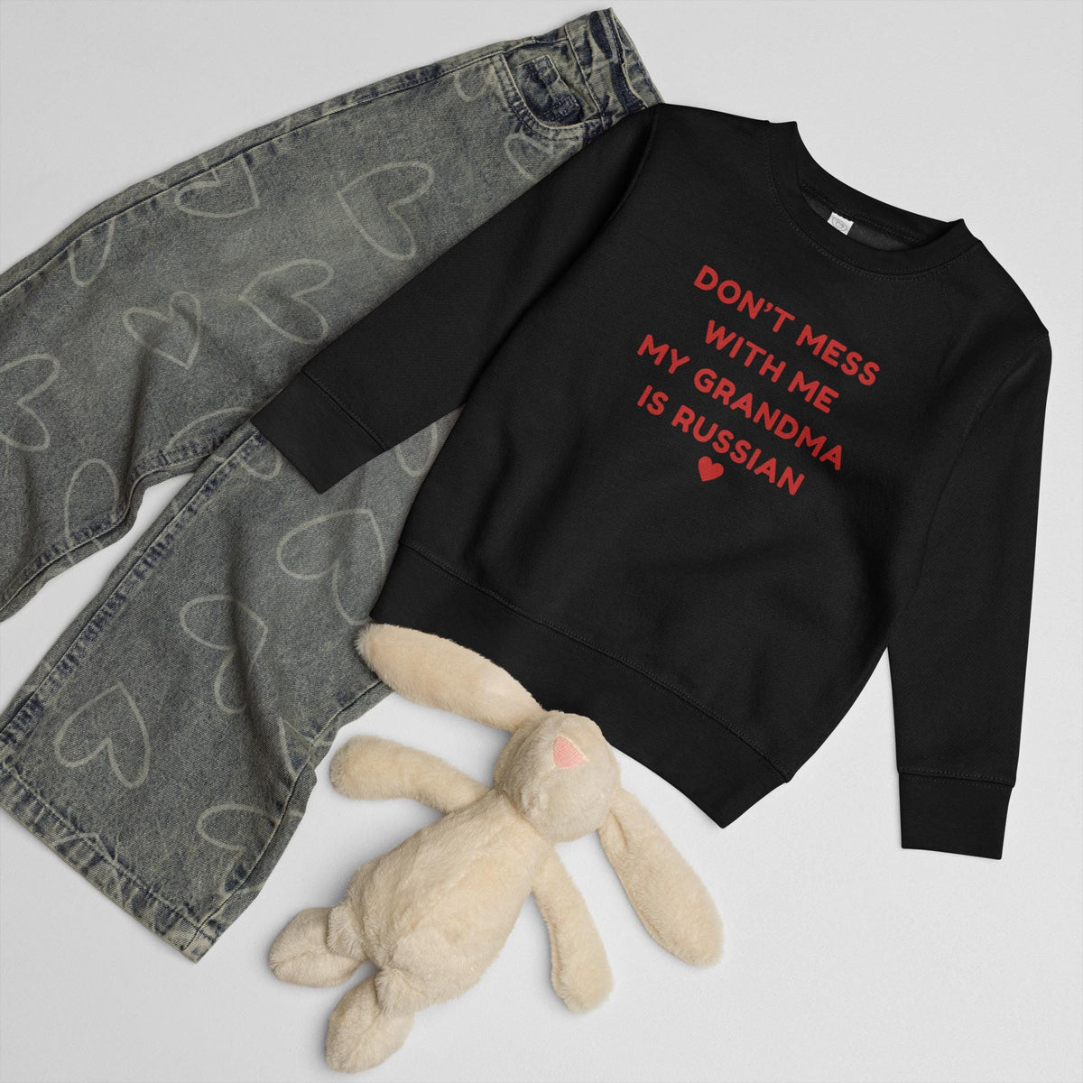 Sudadera de cuello redondo para niño