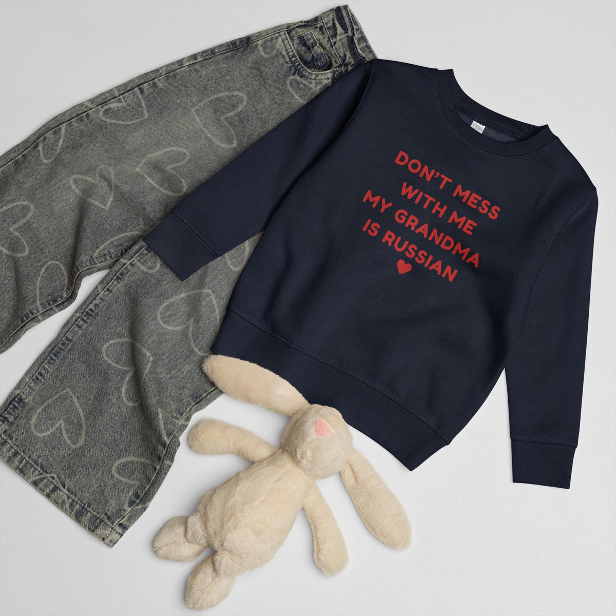Sudadera de cuello redondo para niño