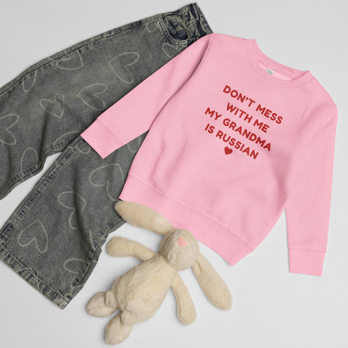 Sudadera de cuello redondo para niño