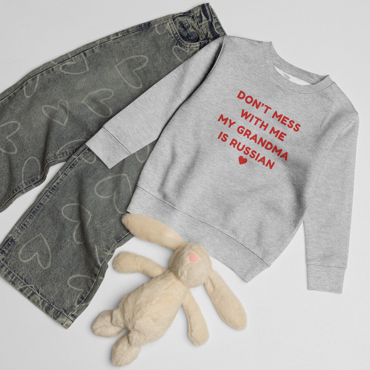 Sudadera de cuello redondo para niño