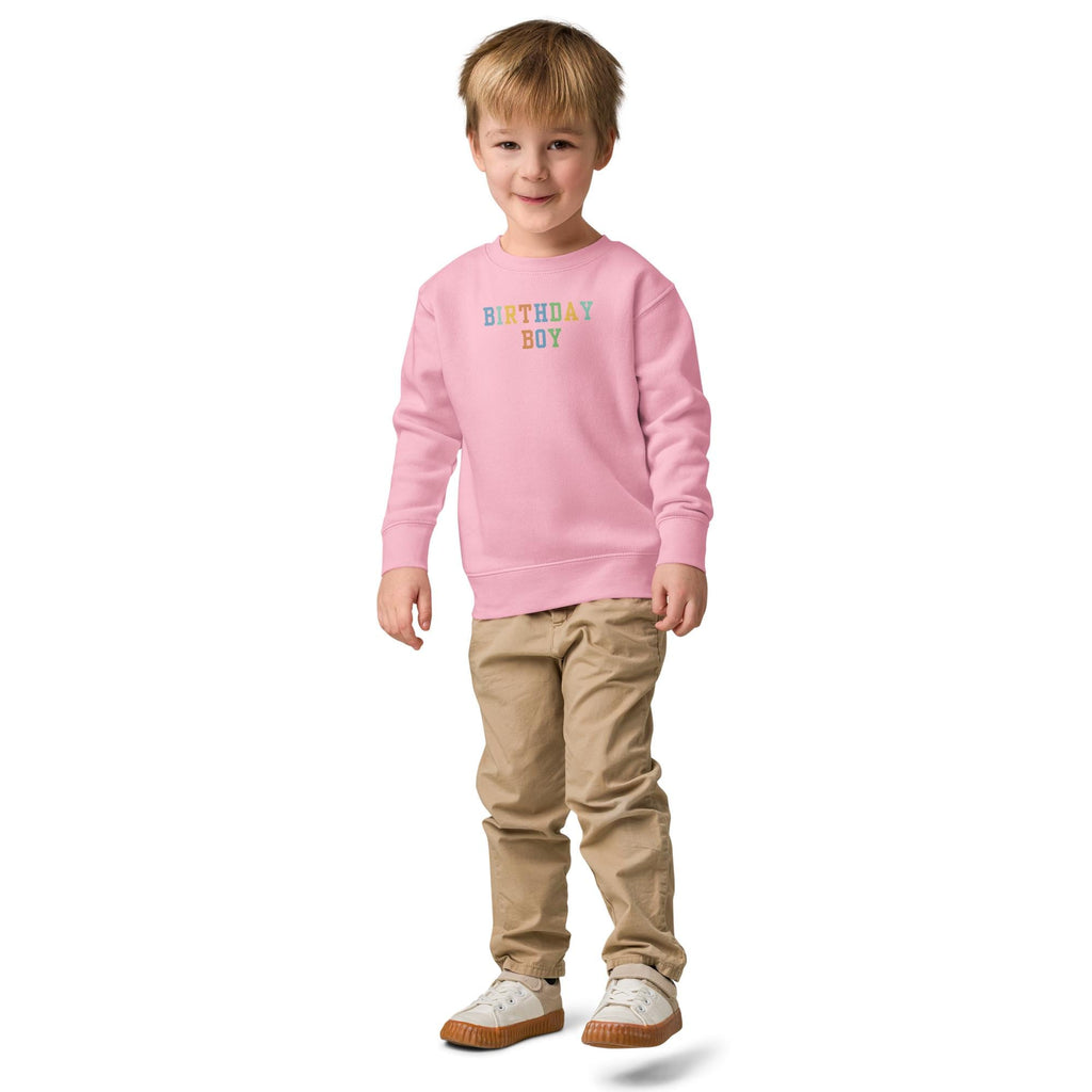 Birthday Boy | Boys’ Birthday Sweatshirt | Cute Birthday Outfit | Kids Party Pullover | Birthday Gift for Boys