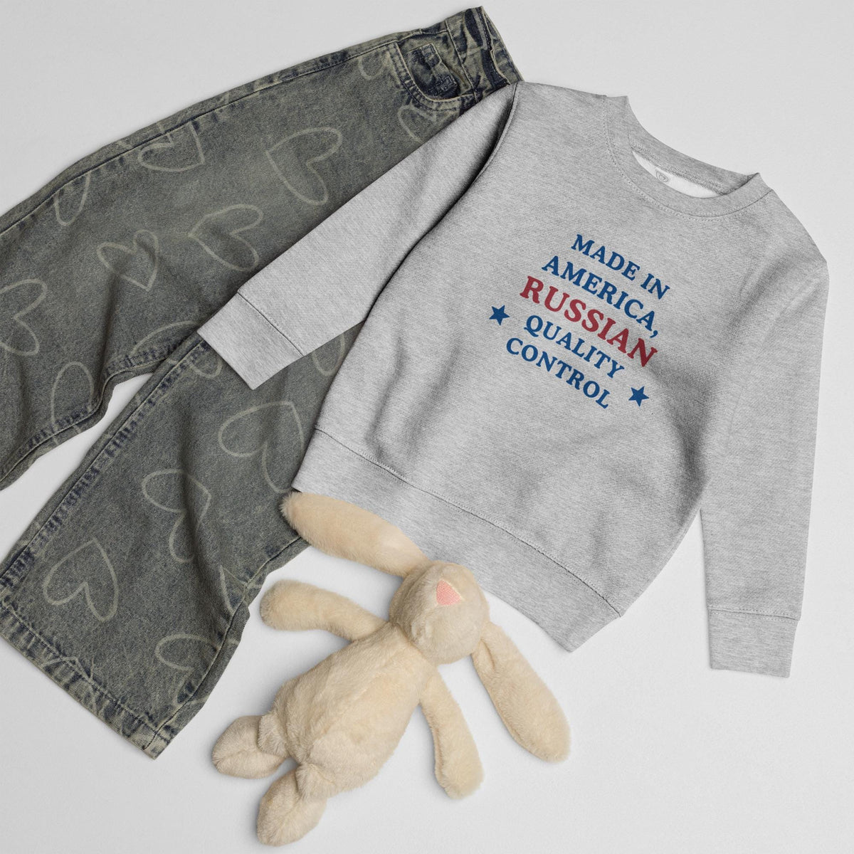 Sudadera de cuello redondo para niño