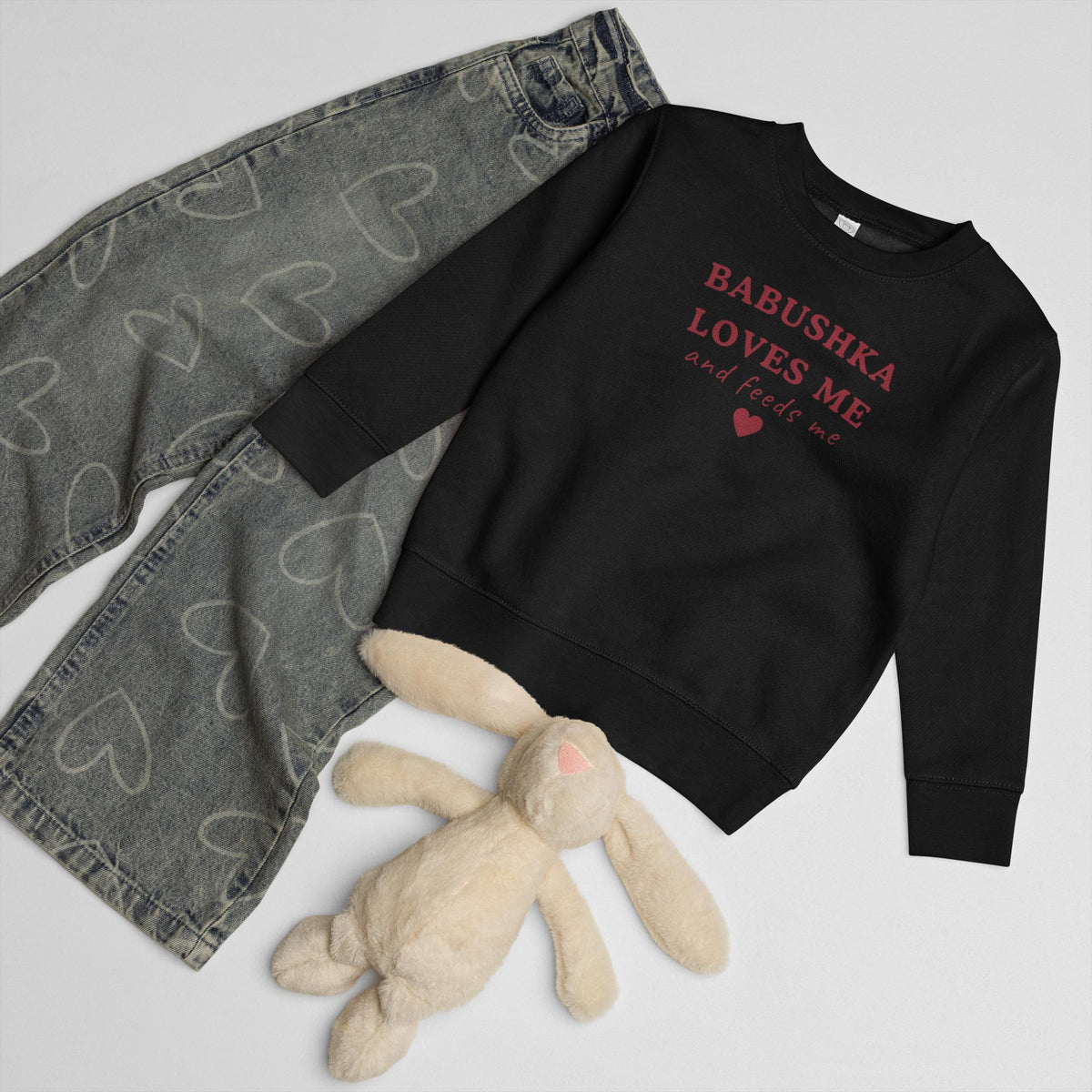 Sudadera de cuello redondo para niño