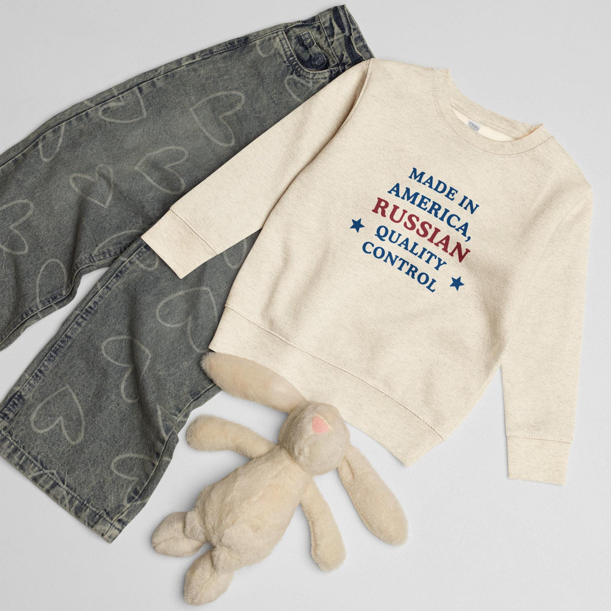 Sudadera de cuello redondo para niño