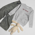 Не хочу | Funny Kids’ Crewneck Sweatshirt | Russian Statement Sweatshirt | Cute Toddler Pullover | Cozy Everyday Top