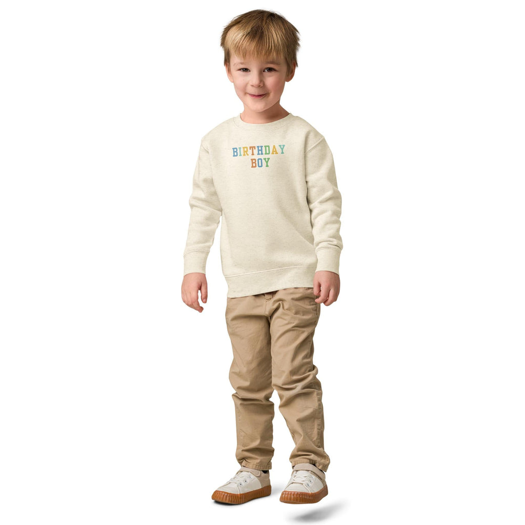 Birthday Boy | Boys’ Birthday Sweatshirt | Cute Birthday Outfit | Kids Party Pullover | Birthday Gift for Boys