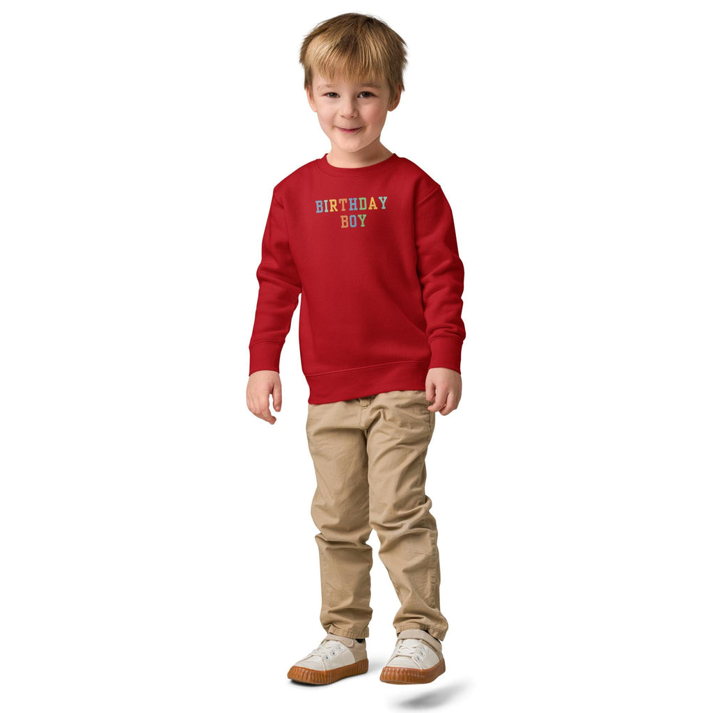 Birthday Boy | Boys’ Birthday Sweatshirt | Cute Birthday Outfit | Kids Party Pullover | Birthday Gift for Boys