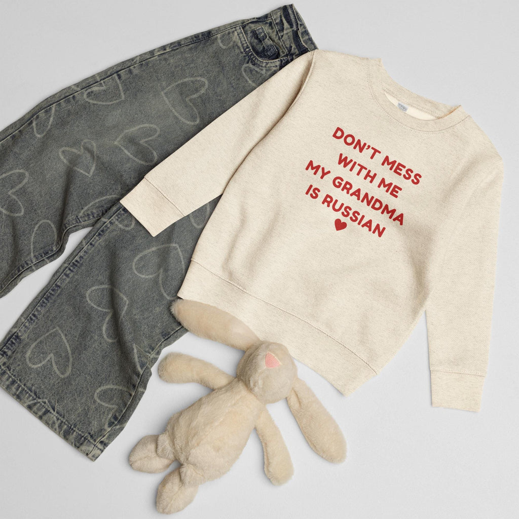 Sudadera de cuello redondo para niño