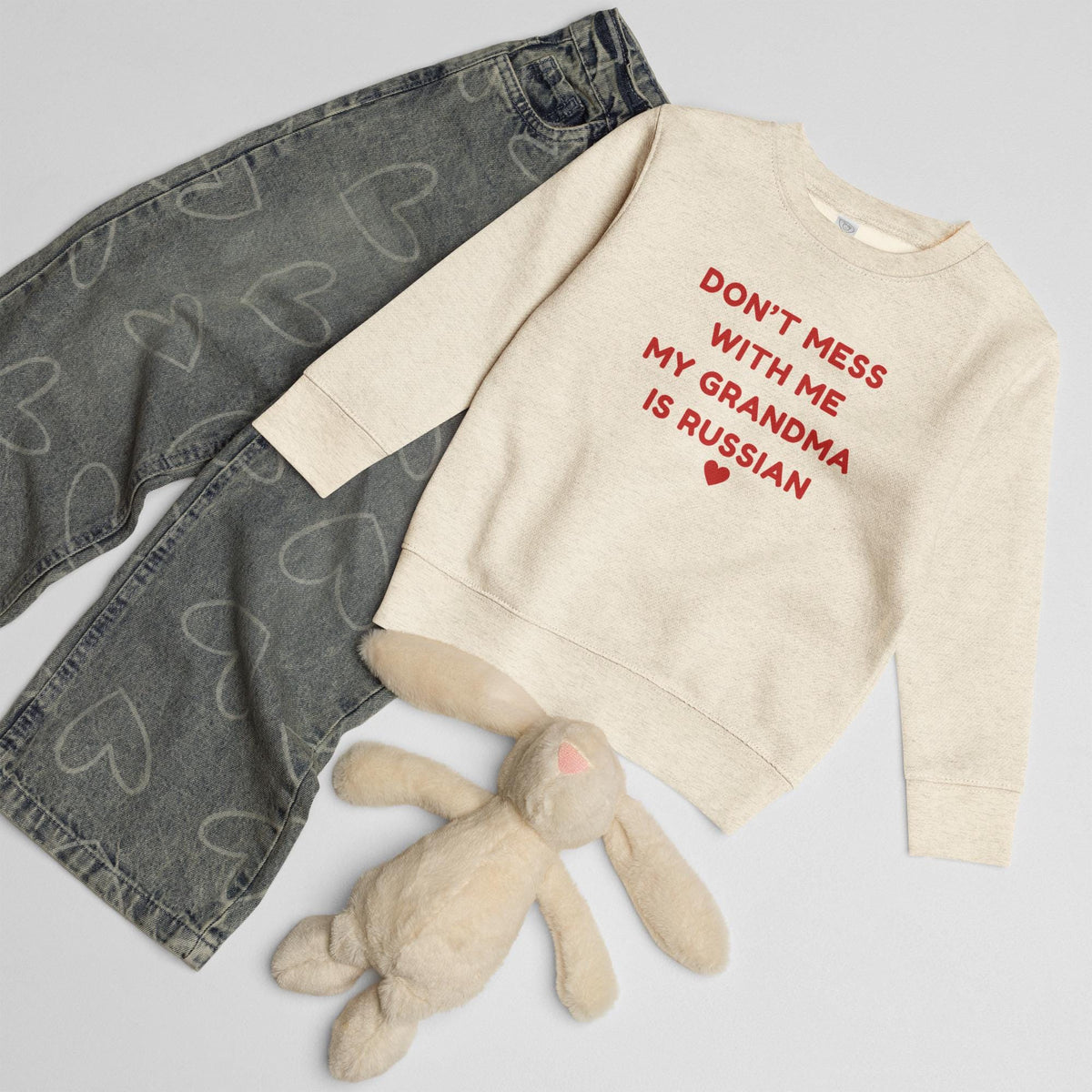 Sudadera de cuello redondo para niño