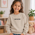 Ангелочек Essential Fleece Kids Sweatshirt, Russian Kids Clothing, Little Angel Pullover, Cute Toddler Gift, Russian Family Gift