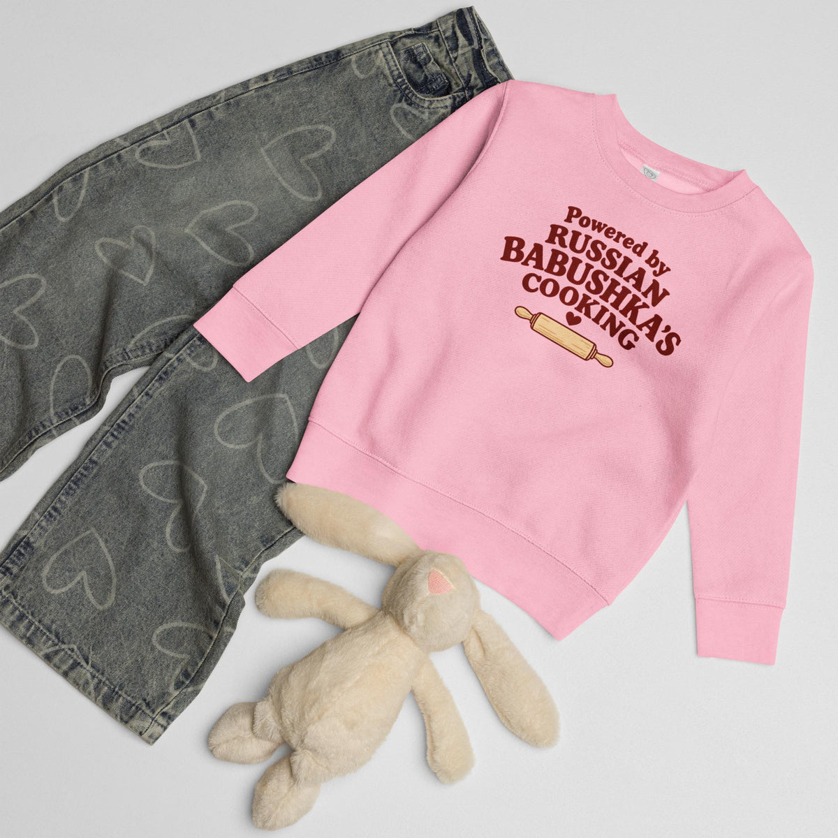 Sudadera de cuello redondo para niño