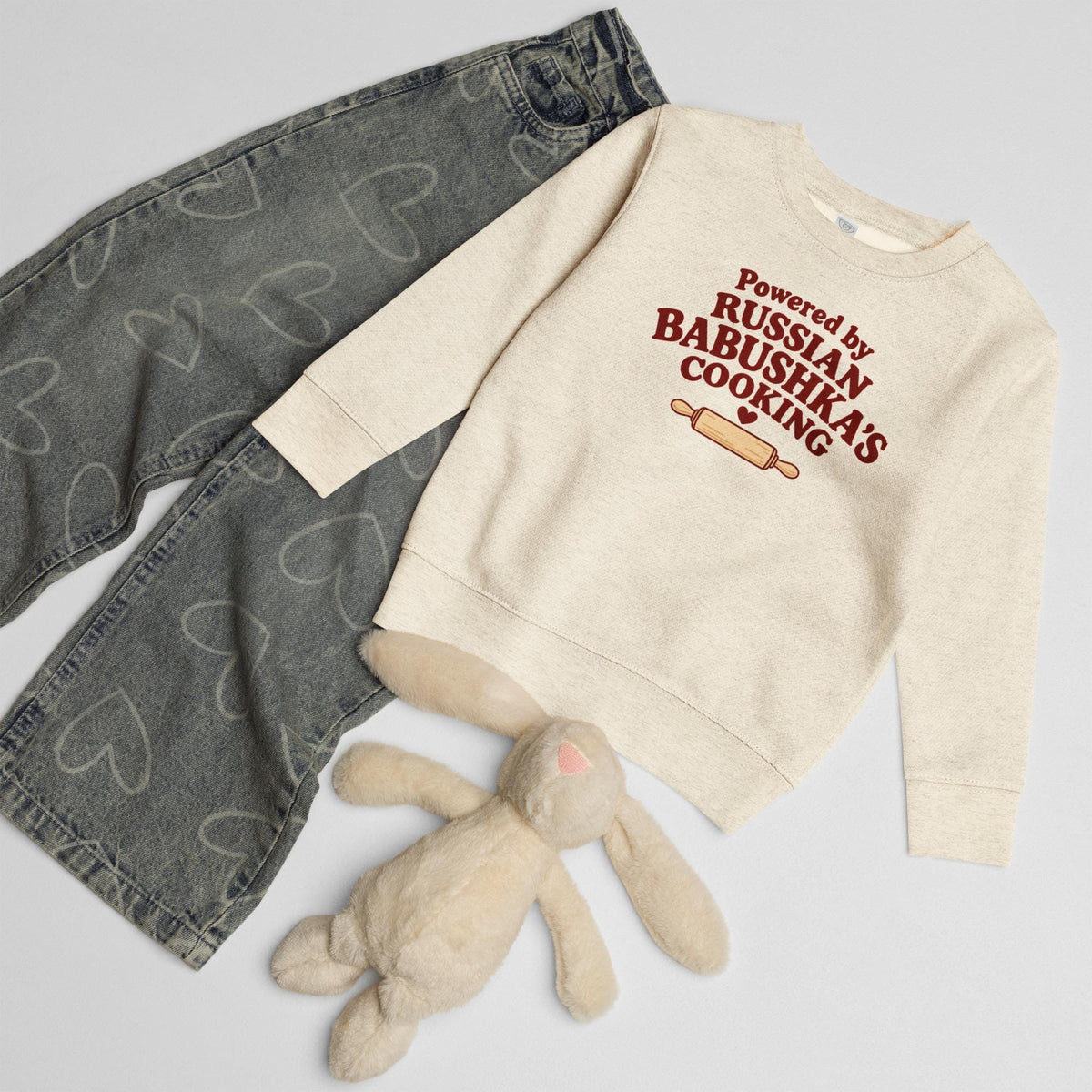 Sudadera de cuello redondo para niño