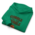 Gobble Till You Wobble Hoodie, Thanksgiving Toddler Pullover, Thanks Grandma Turkey Hoodie, Funny Kids Fall Outfit